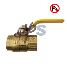 high quality 600 WOG lead free full port brass ball valve NPT thread with manual handle